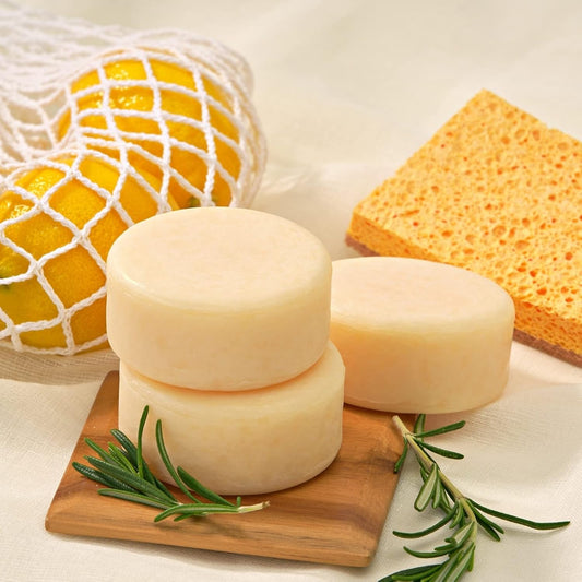 Natural Dish Soap Bar – 3-Pack Solid Vegan Dishwashing Block